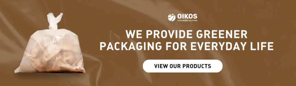 disposing cassava and corn starch bags