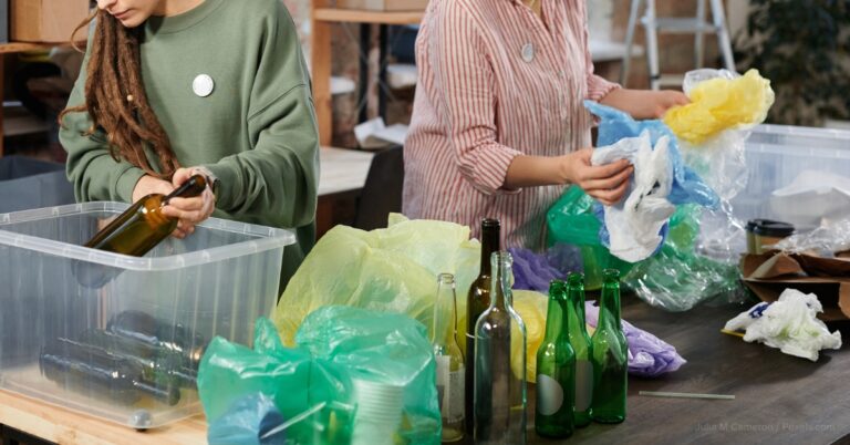 Using Recycling with Waste Reduction to Fight Plastic Pollution