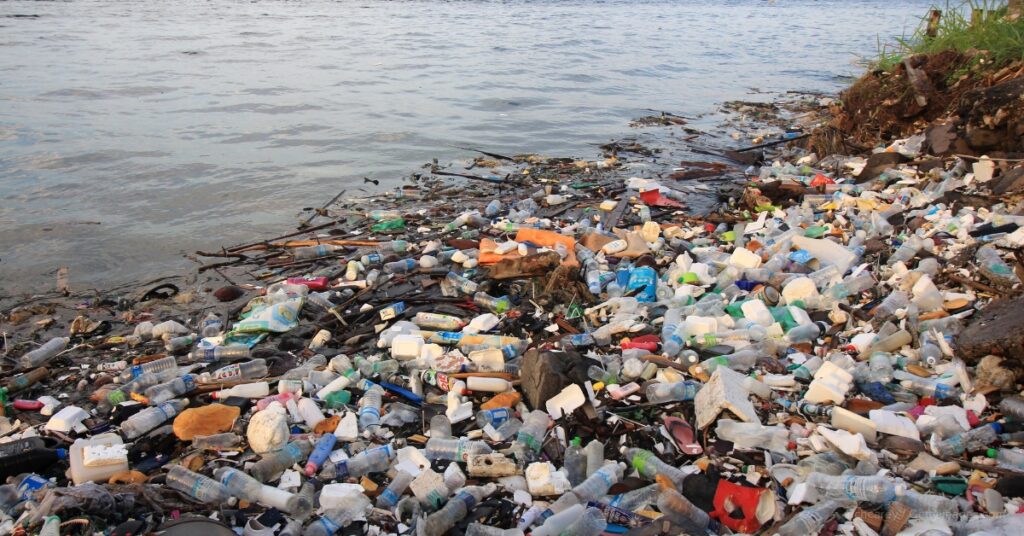 recycling with waste