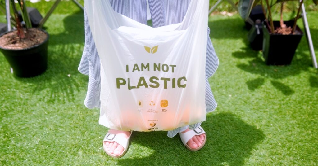 recycling with waste